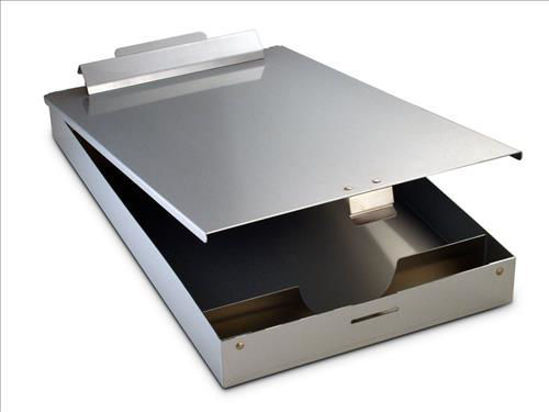 Picture of REDI-RITE ALUMINUM HOLDER FORM SIZE: 8-1/2" x 12";1-1/2" DEEP; WITH CALCULATOR