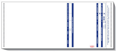 Picture of DDS-1 Stock Continuous Universal Meter Tickets