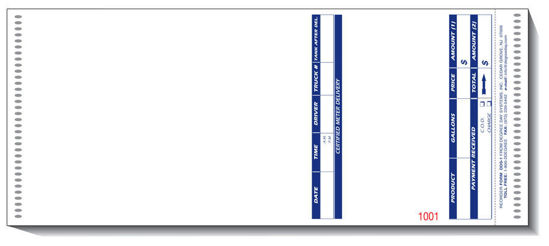 Picture of DDS-1 Stock Continuous Universal Meter Tickets