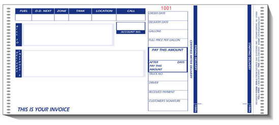 Picture of DDS-2 Stock Continuous Neptune Meter Tickets