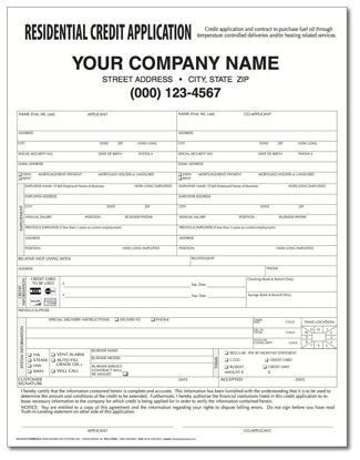 Picture of Form RCA-1